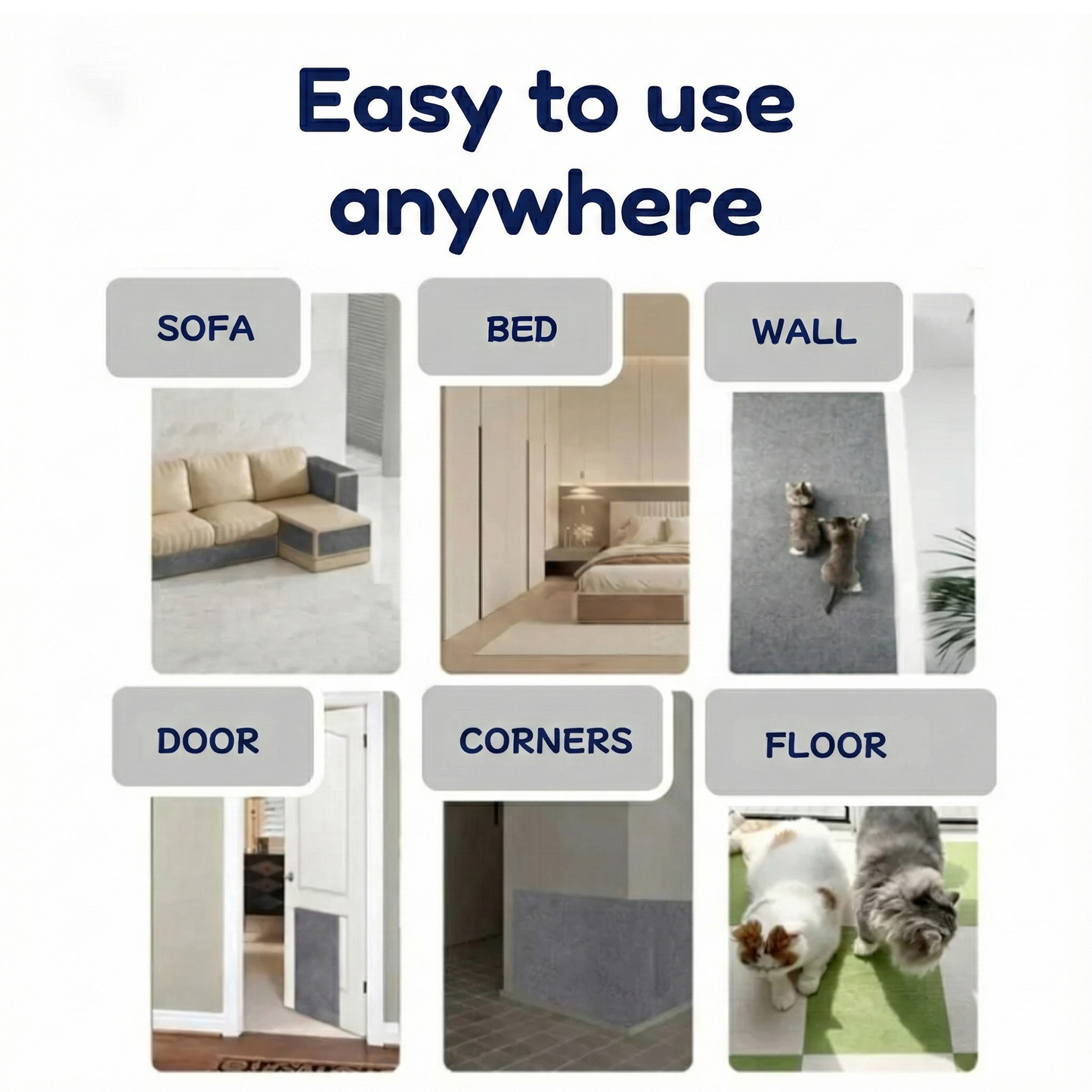 AntiScratch™ - No more damaged furniture