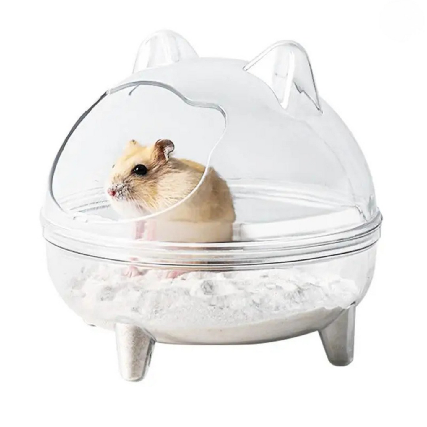 MiniDome™ - Hygienic, tidy and leak-proof sand baths for your hamster