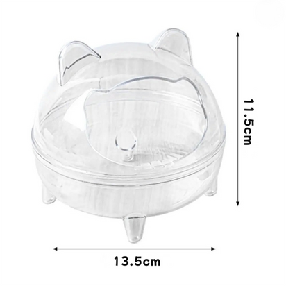 MiniDome™ - Hygienic, tidy and leak-proof sand baths for your hamster