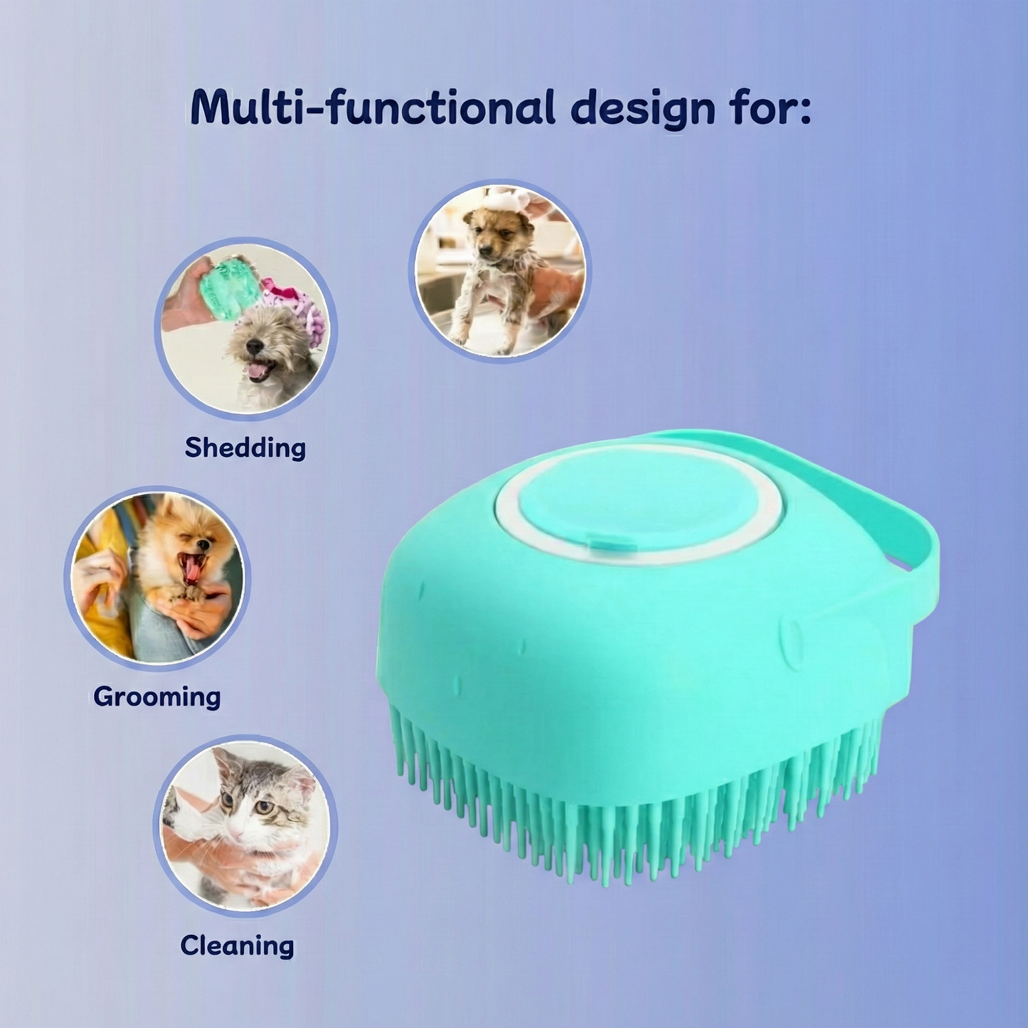 Shampoo™ - The ideal brush for every wash