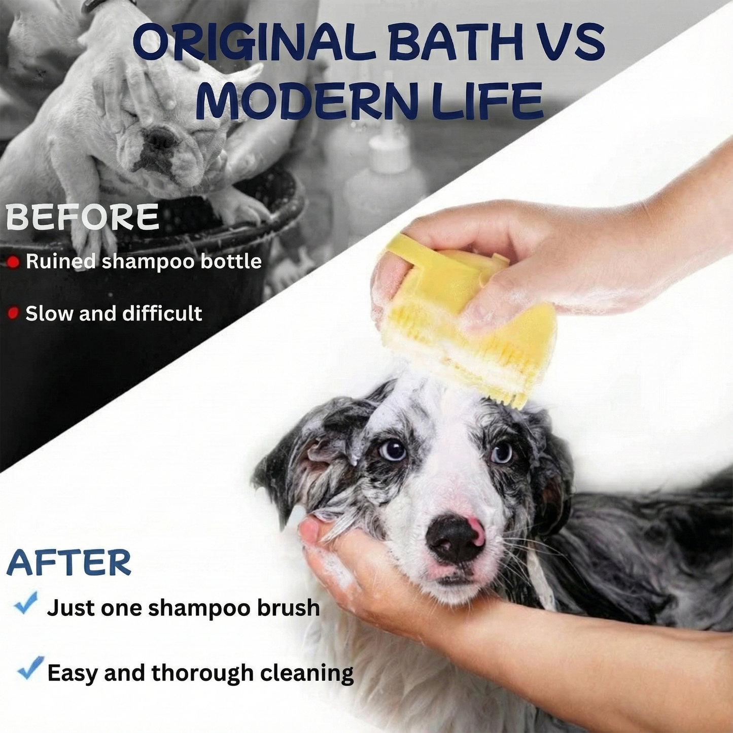 Shampoo™ - The ideal brush for every wash
