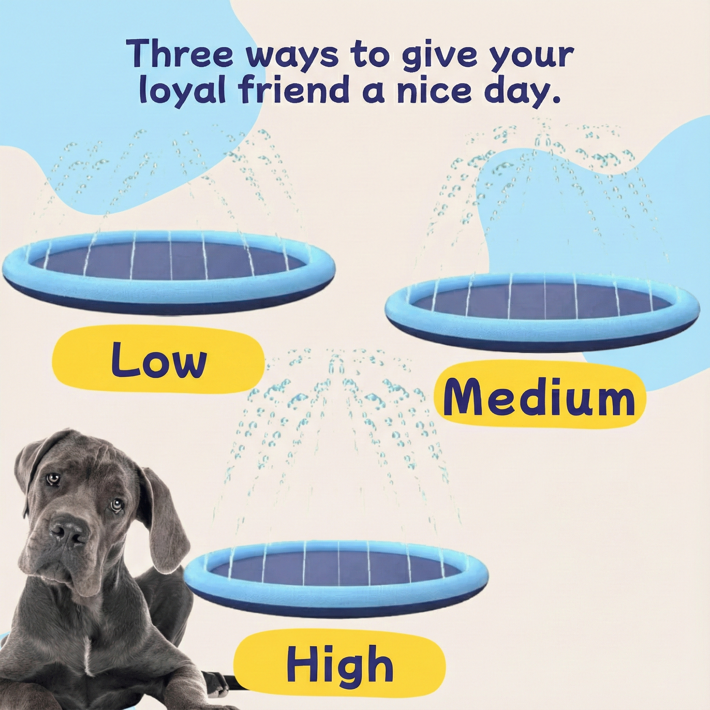 Sprinkly™ – The ideal cooling device and play equipment in one!