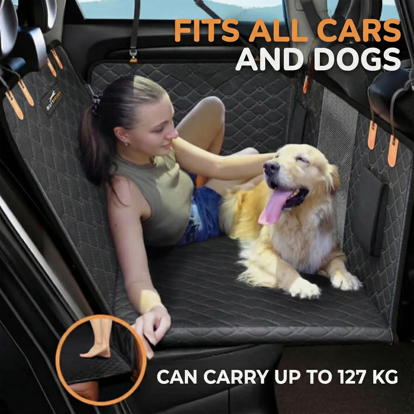 Paws & Go™ - Give your dog its own safe place during road trips