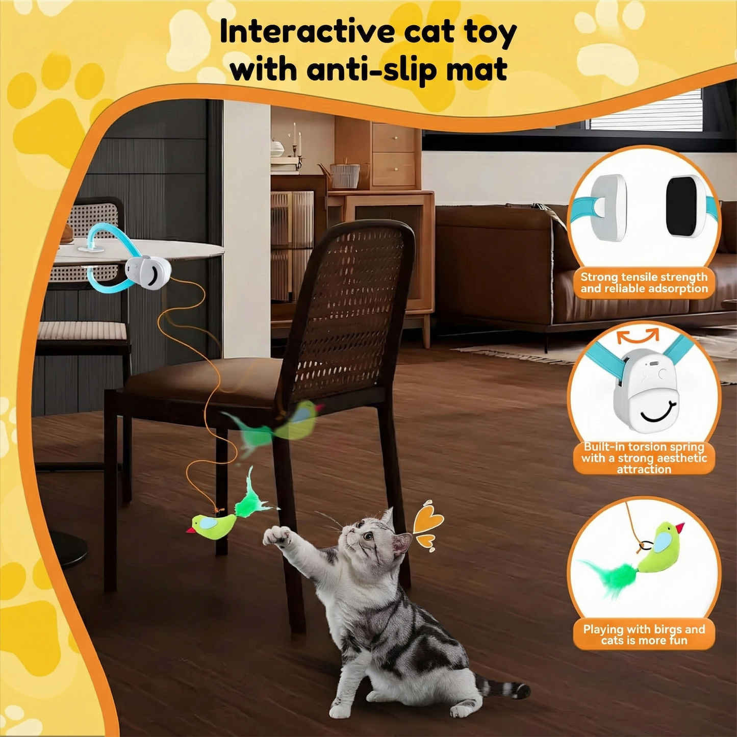 Hangy™ - No more boredom for your cat
