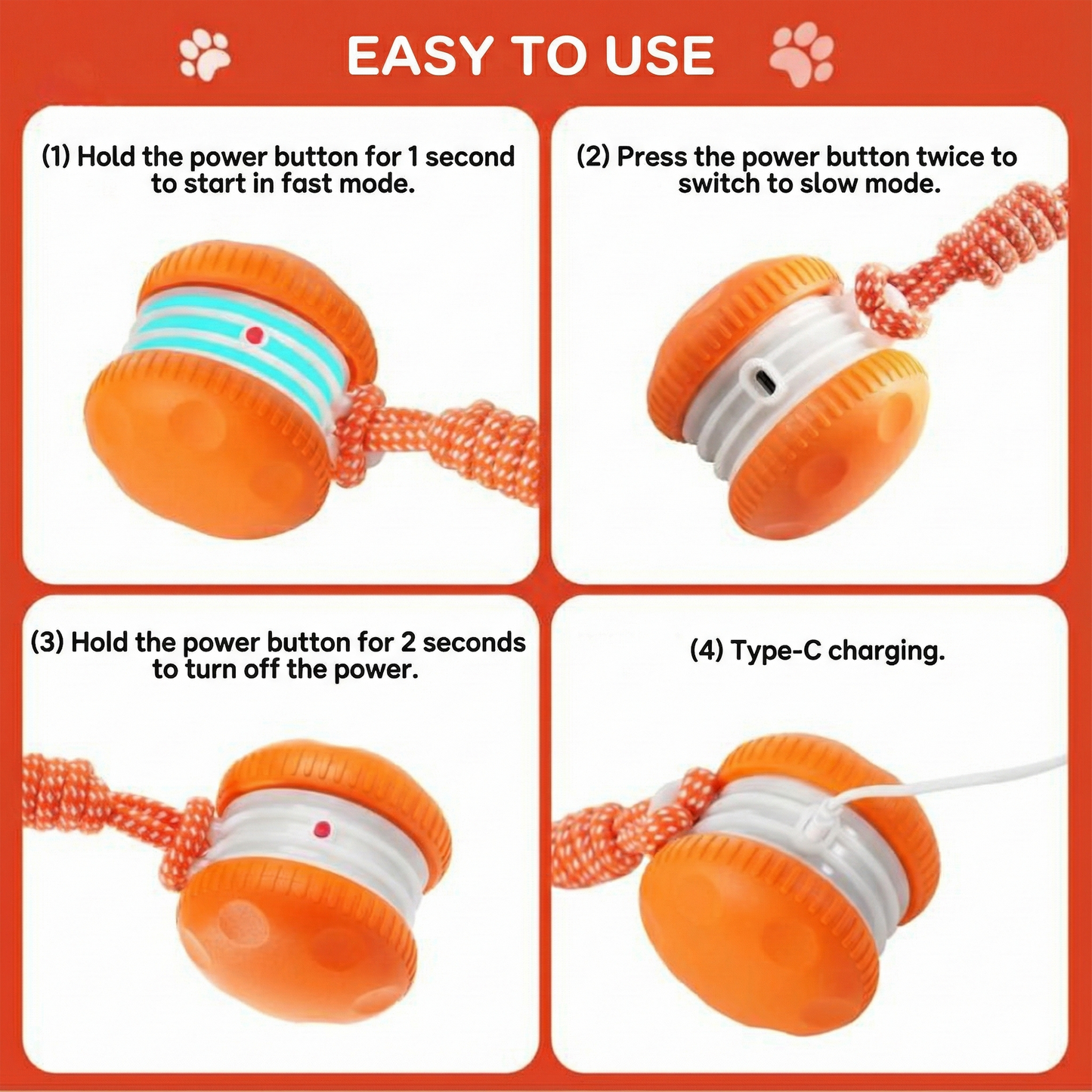 WiggleWag™ – The only ball that keeps your pet busy and happy