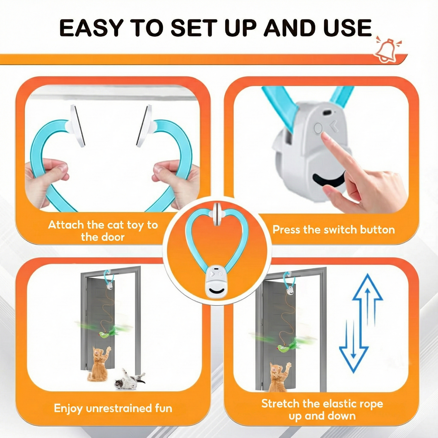 Hangy™ - No more boredom for your cat