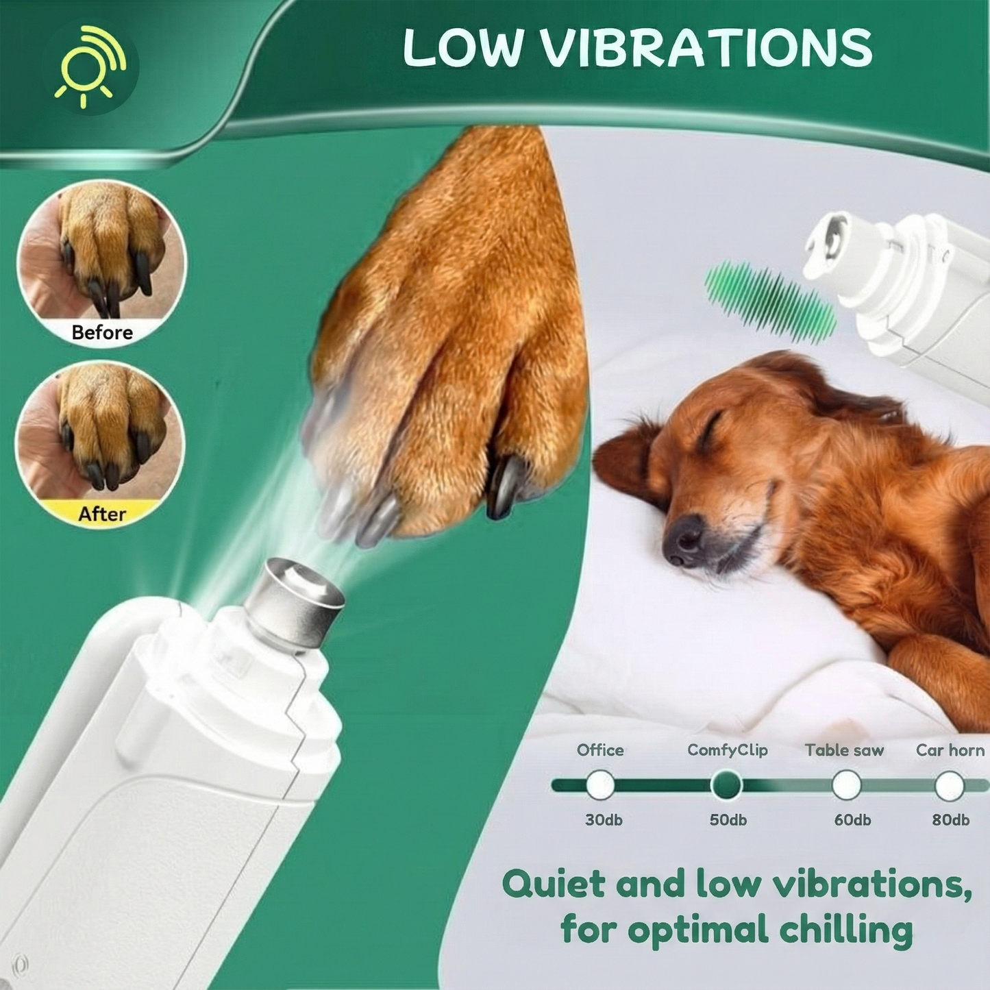 ComfyClip™ - The stress-free solution for your pet's nail care