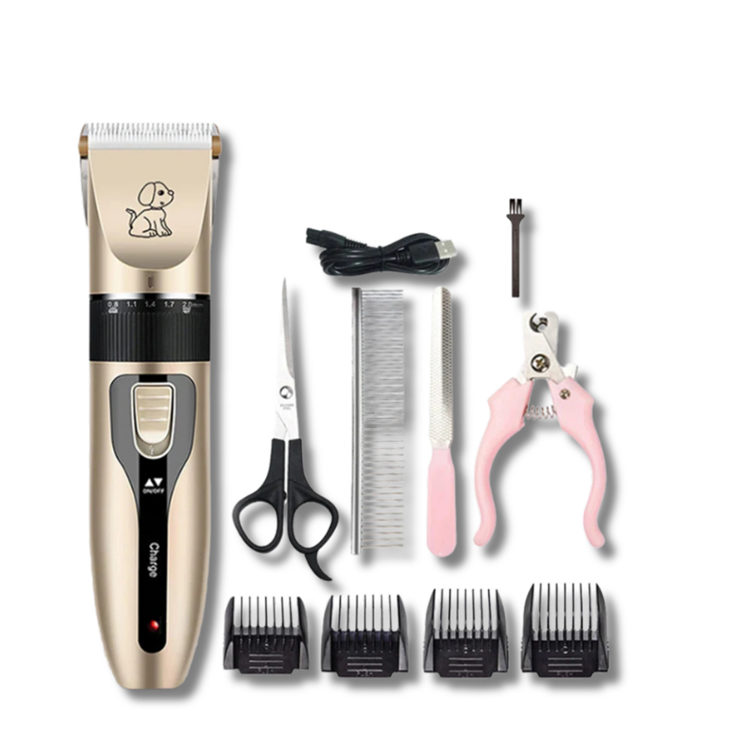 GroomPro™ – The Ultimate Home Grooming Kit for a Shiny Coat!
