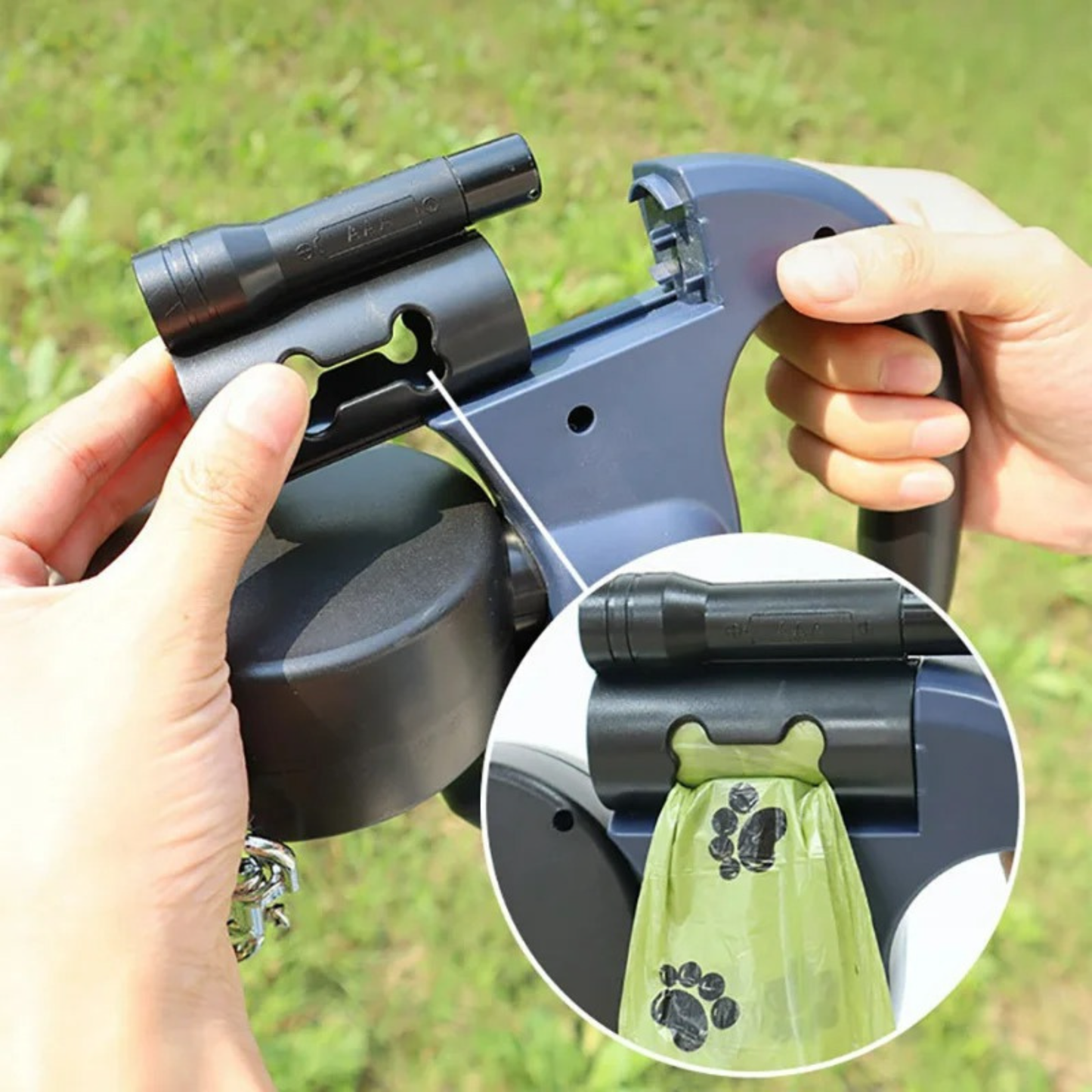 WalkEase™ - The smart way to walk two dogs at the same time in a relaxed manner