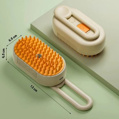 Brushy™ - The steam massage brush for relaxing care for dogs and cats