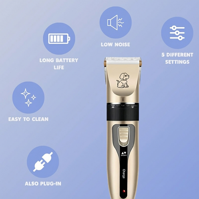 GroomPro™ – The Ultimate Home Grooming Kit for a Shiny Coat!