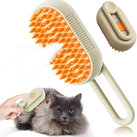 Brushy™ - The steam massage brush for relaxing care for dogs and cats