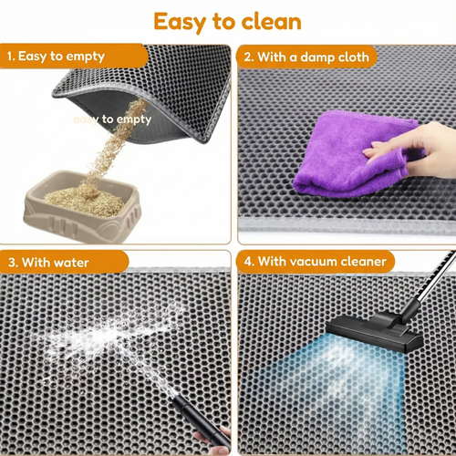 KittyClean™ – Say goodbye to cat litter around the house