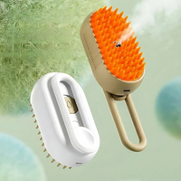 Brushy™ - The steam massage brush for relaxing care for dogs and cats