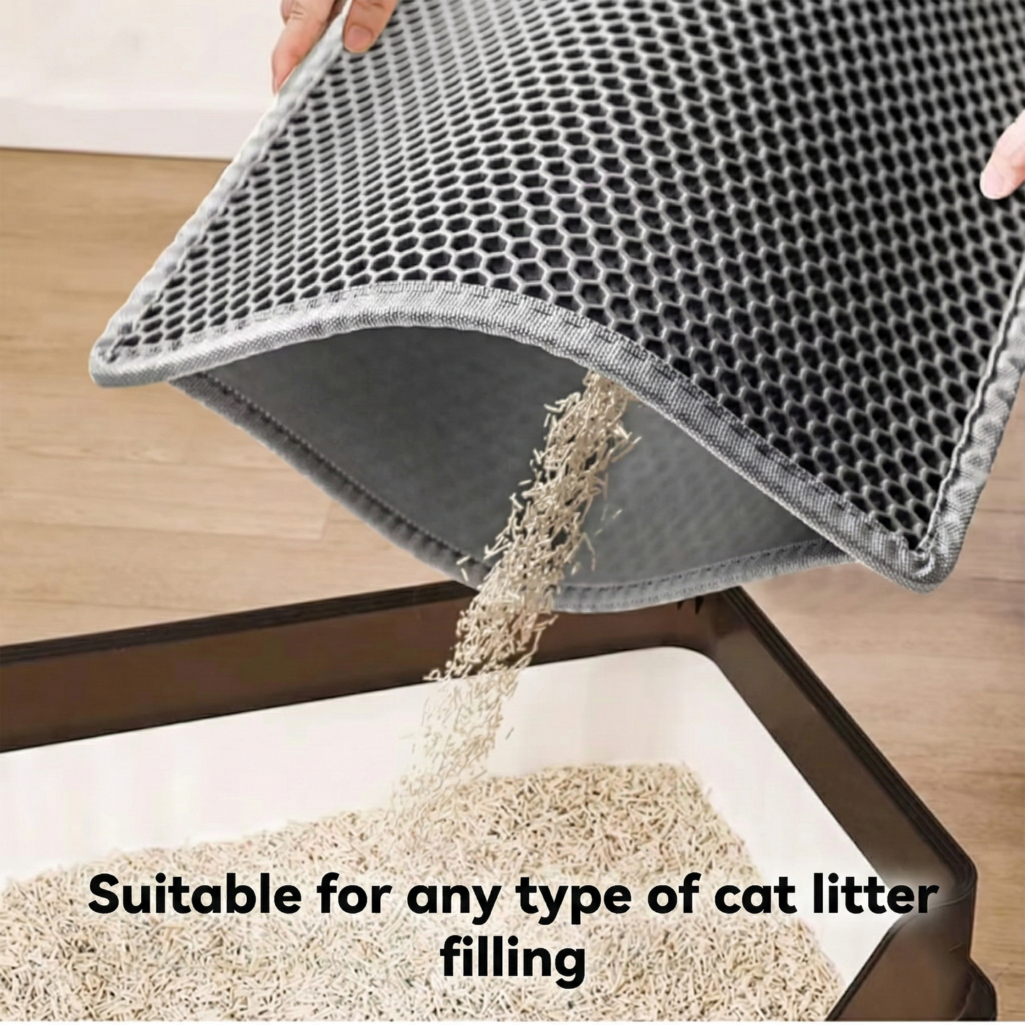 KittyClean™ – Say goodbye to cat litter around the house